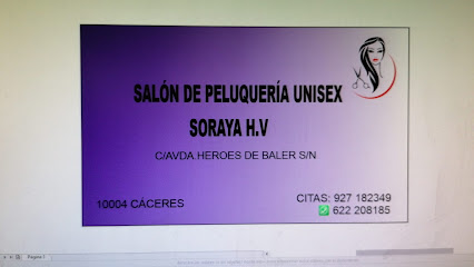 Salón de peluquería Soraya H.V. - Opiniones y contacto